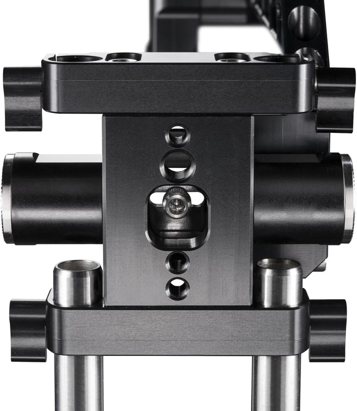 Walimex Pro Mutabilis Basic-Set Portable Video Rig inkl. Schulterstütze, Basiseinheit, Rods und Hand