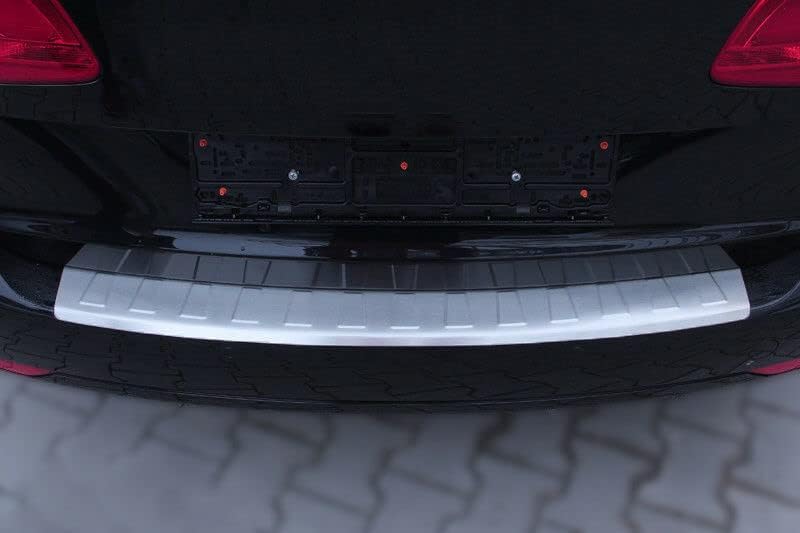 Ladekantenschutz Edelstahl MATT kompatibel für VW TOURAN 1T3 | 2010-2015 | mit Abkantung | premium Q