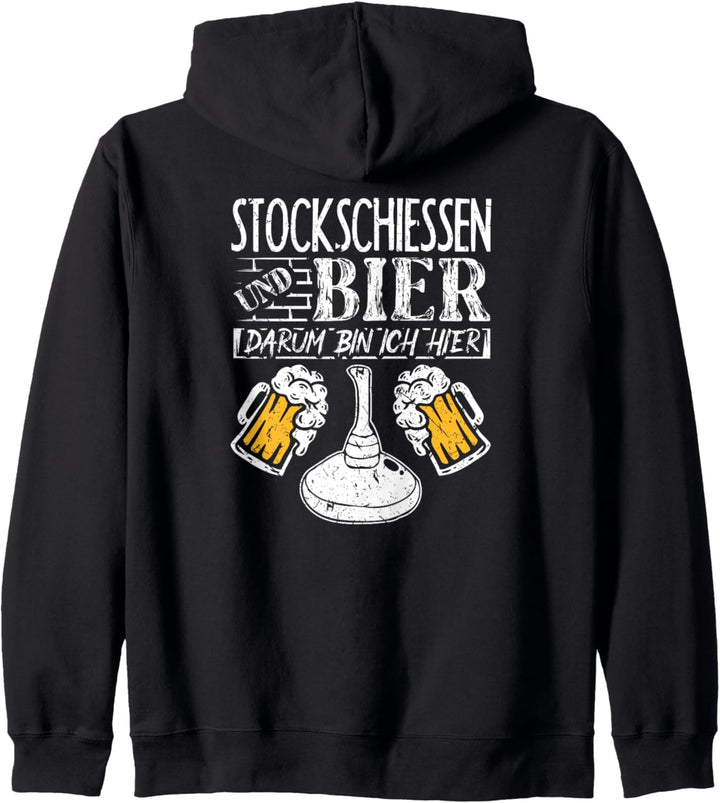 Eisstock Stocksport Zubehör Stockschiessen Kapuzenjacke