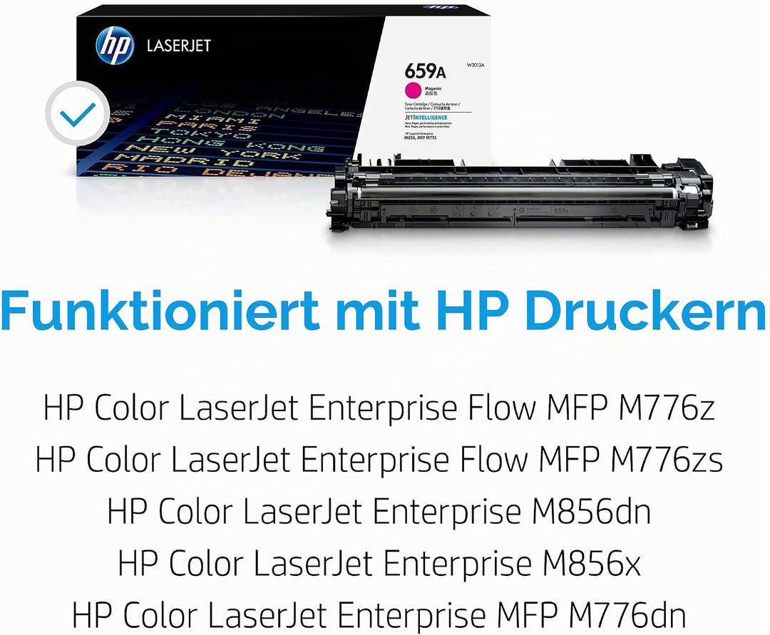 HP 659A Magenta Original LaserJet Toner Cartridge One size Magenta, One size Magenta