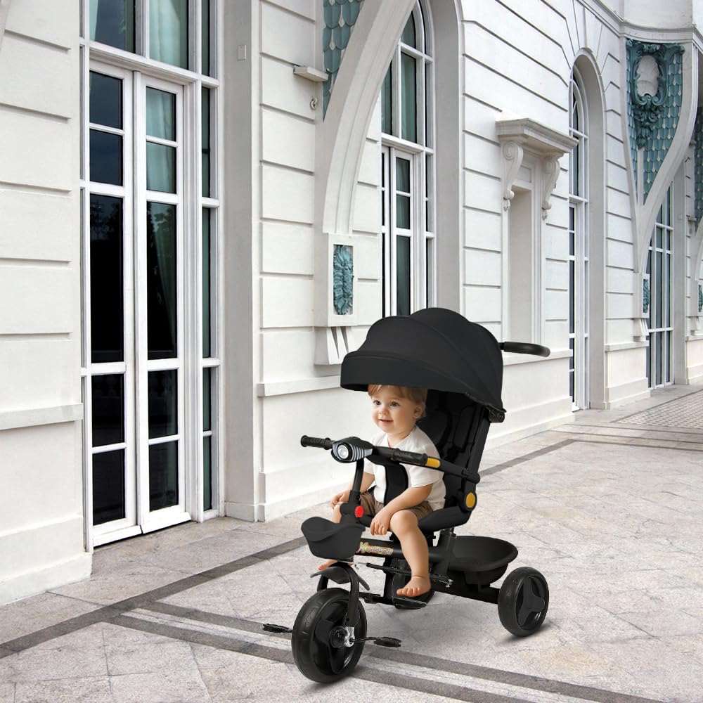 Kinderwagen, faltbar, für 0-36 Monate, 0-25 kg, Kombikinderwagen, kompakter Kinderwagen mit Sitz, Au