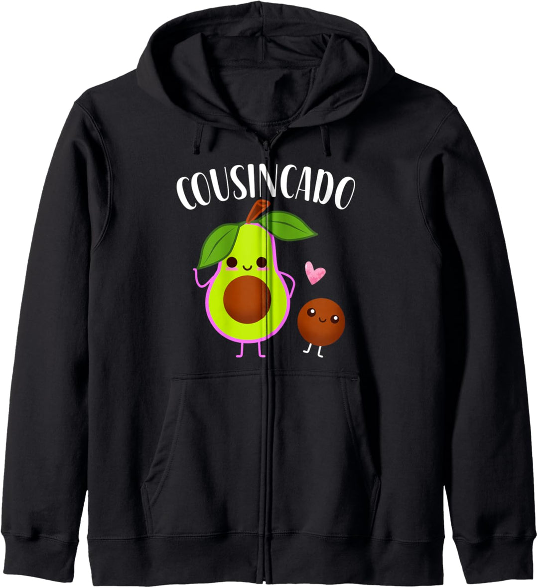 Cousincado Schwangerschaftsankündigung, lustiger Cousin Avocado Kapuzenjacke