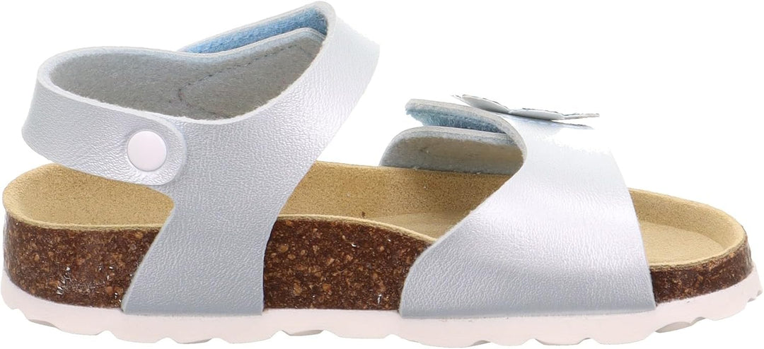 Superfit Mädchen Fussbettpantoffel Sandale 24 EU Hellblau 8400, 24 EU Hellblau 8400