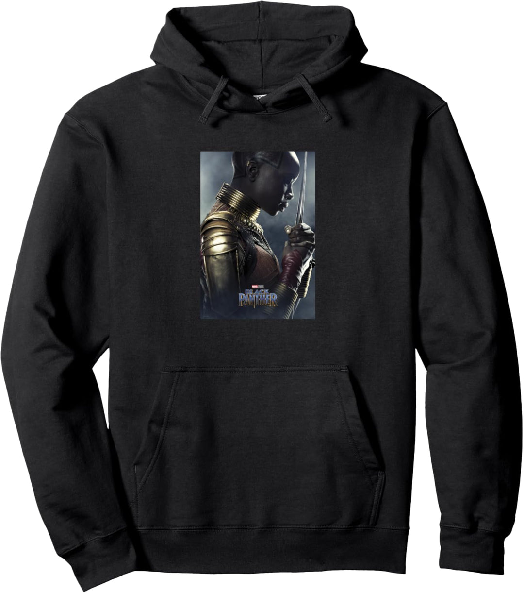 Marvel Black Panther Avengers Okoye Poster Pullover Hoodie