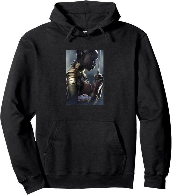 Marvel Black Panther Avengers Okoye Poster Pullover Hoodie