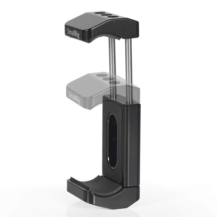 SMALLRIG Powerbank Holder Aluminium Mount Clamp, Halterung Klemme für tragbare Powerbanks mit Breite