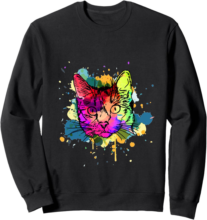 süsse Katze - Geschenkidee Sweatshirt