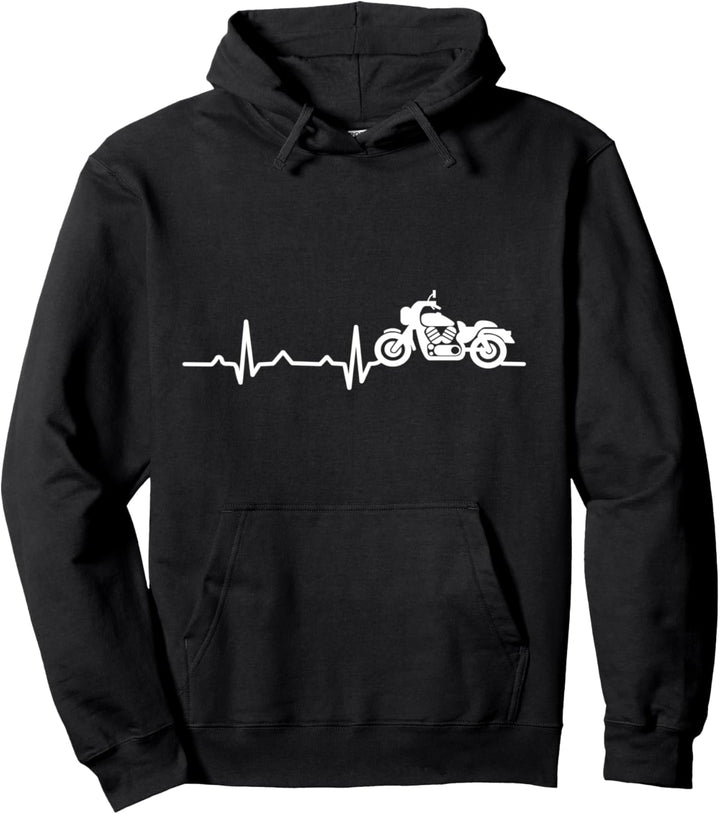 Motorrad-Lebenslinie Tee Pullover Hoodie