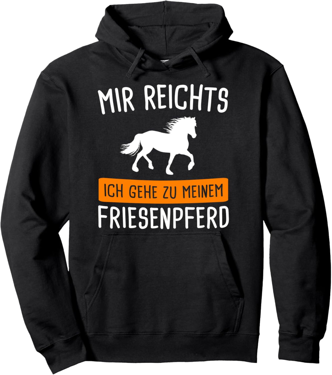 Friesenpferd Friesen Friese Pferd Geschenk Pullover Hoodie