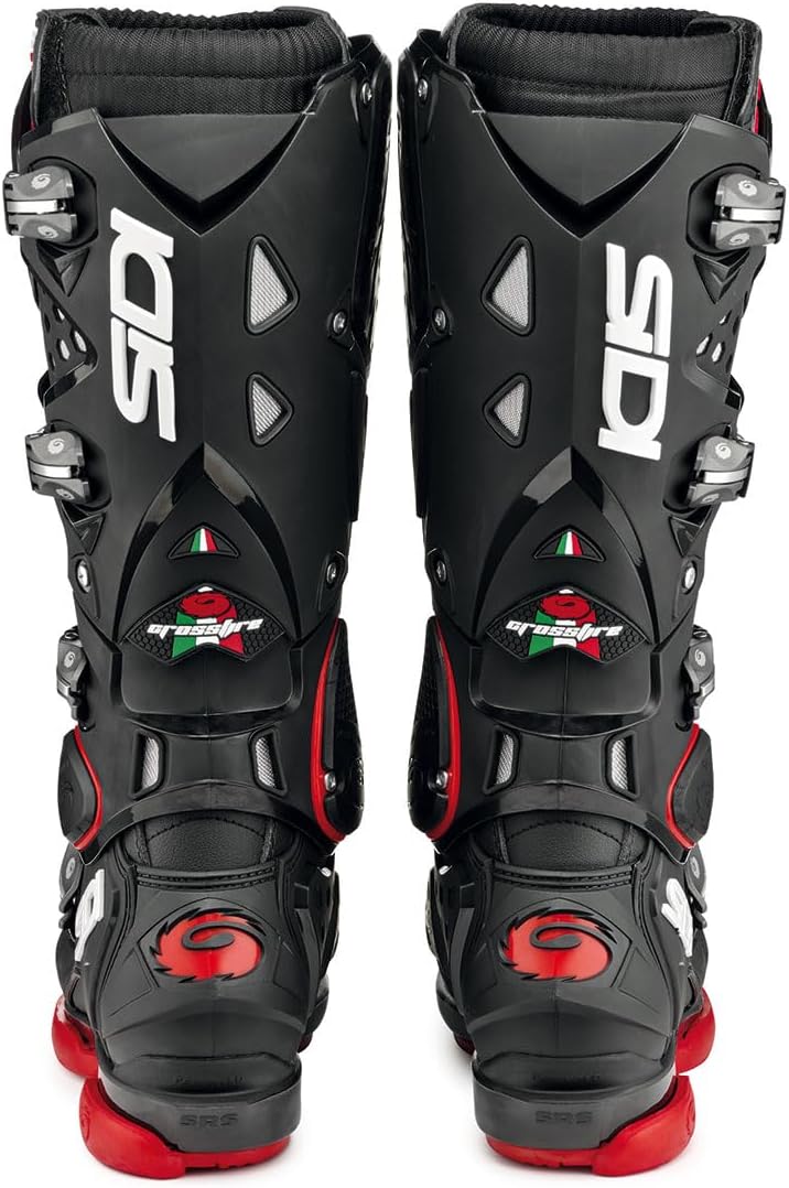 Sidi Herren Crossfire 2 SmSupermotard boots 43 EU Schwarz, 43 EU Schwarz