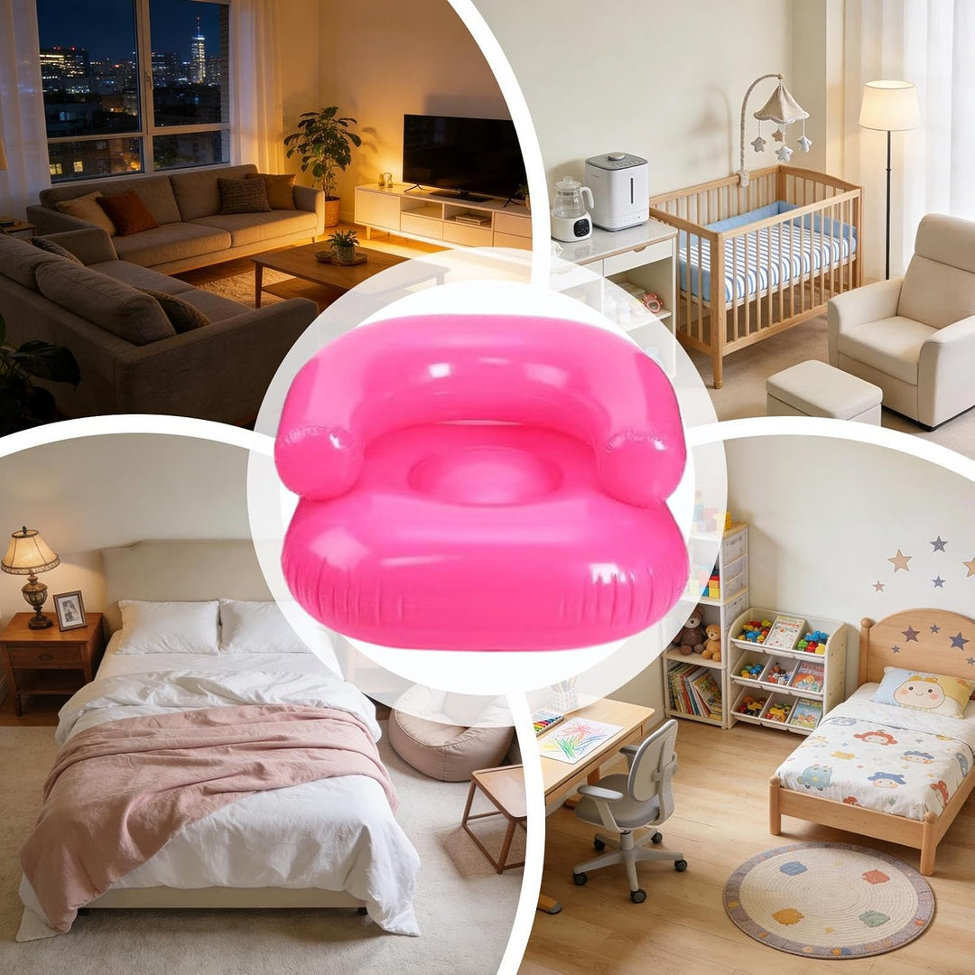 Aufblasbarer Stuhl, tragbares Luftsofa, Camping-Lounge-Couch, aufblasbare Sitzmöbel, leichte Entspan