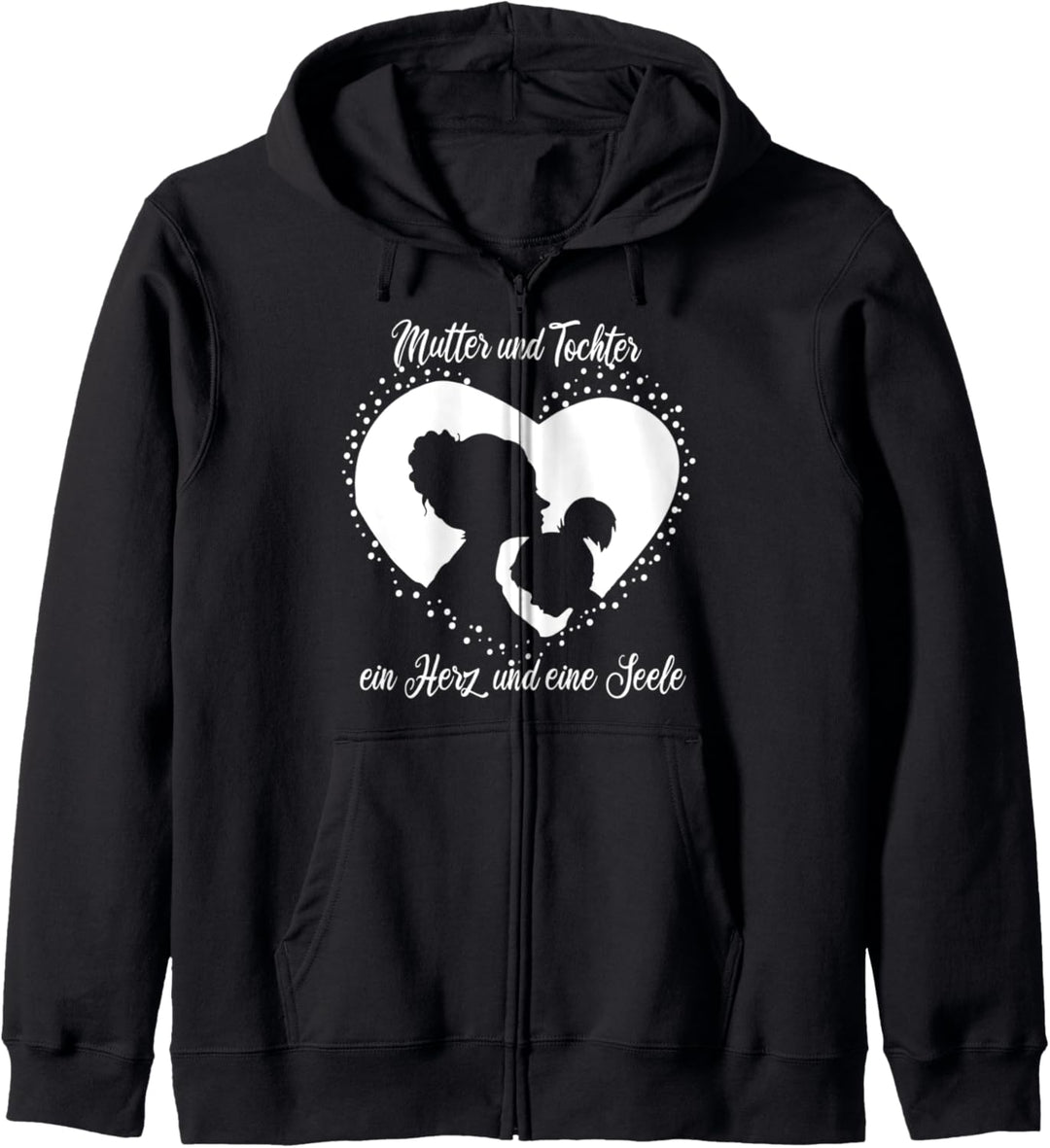 Mutter Tochter Outfit I Mama Sohn Familie Baby Kind Geschenk Kapuzenjacke