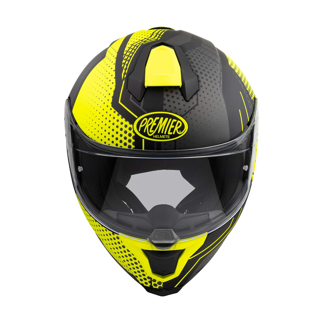 Premier Unisex Hyper Bpy9 Bm Helmet L (59/60) GRAU / GELB, L (59/60) GRAU / GELB