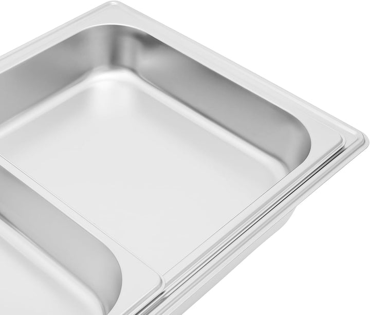 600W Chafing Dish Elektrisch Buffetwärmer Elektrisch Warmhaltebehälter Essen Wärmebehälter für Speis