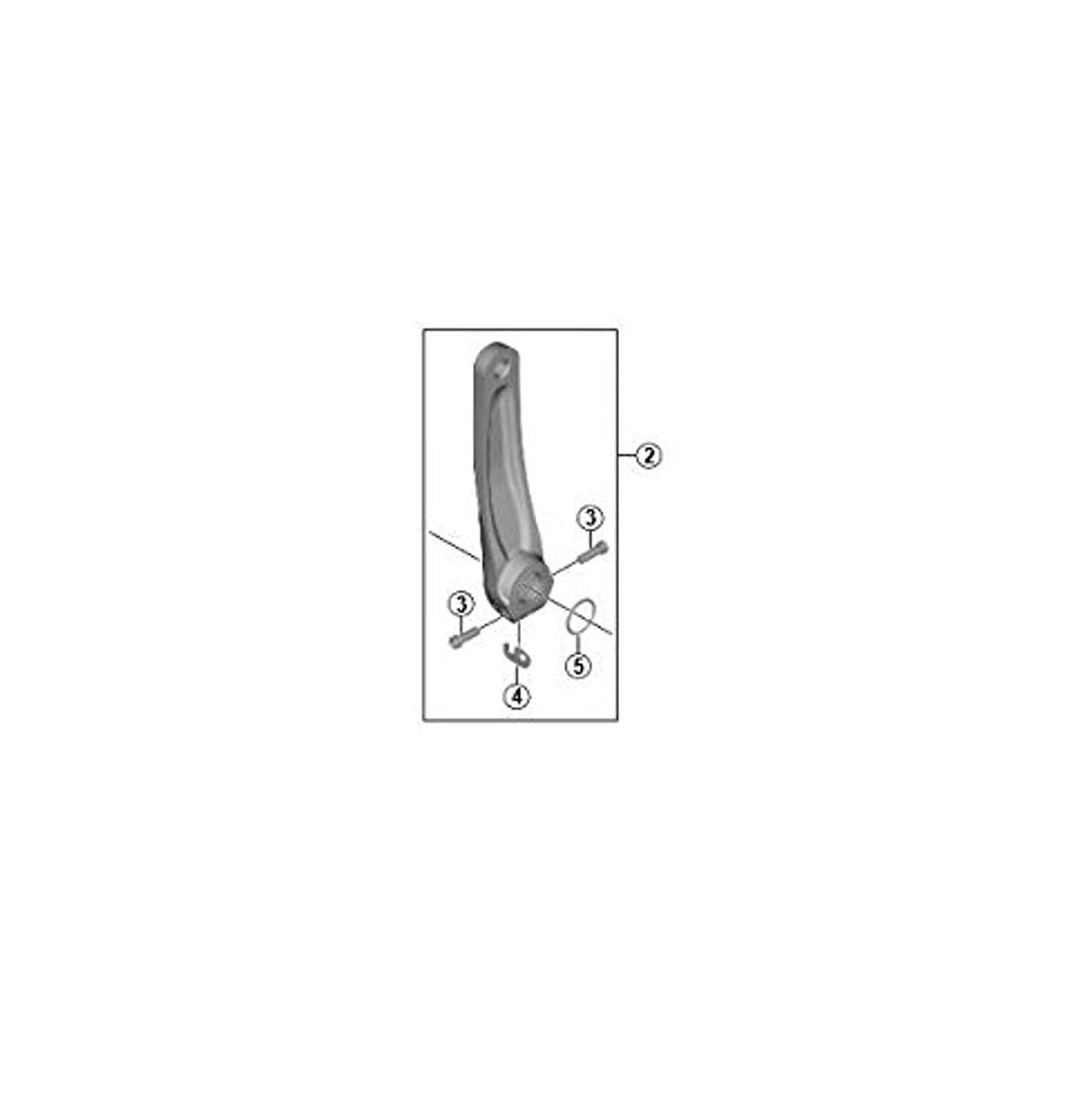 SHIMANO Unisex-Adult Le iz. 175 mm Fahrradgerichte, Mehrfarbig, one Size