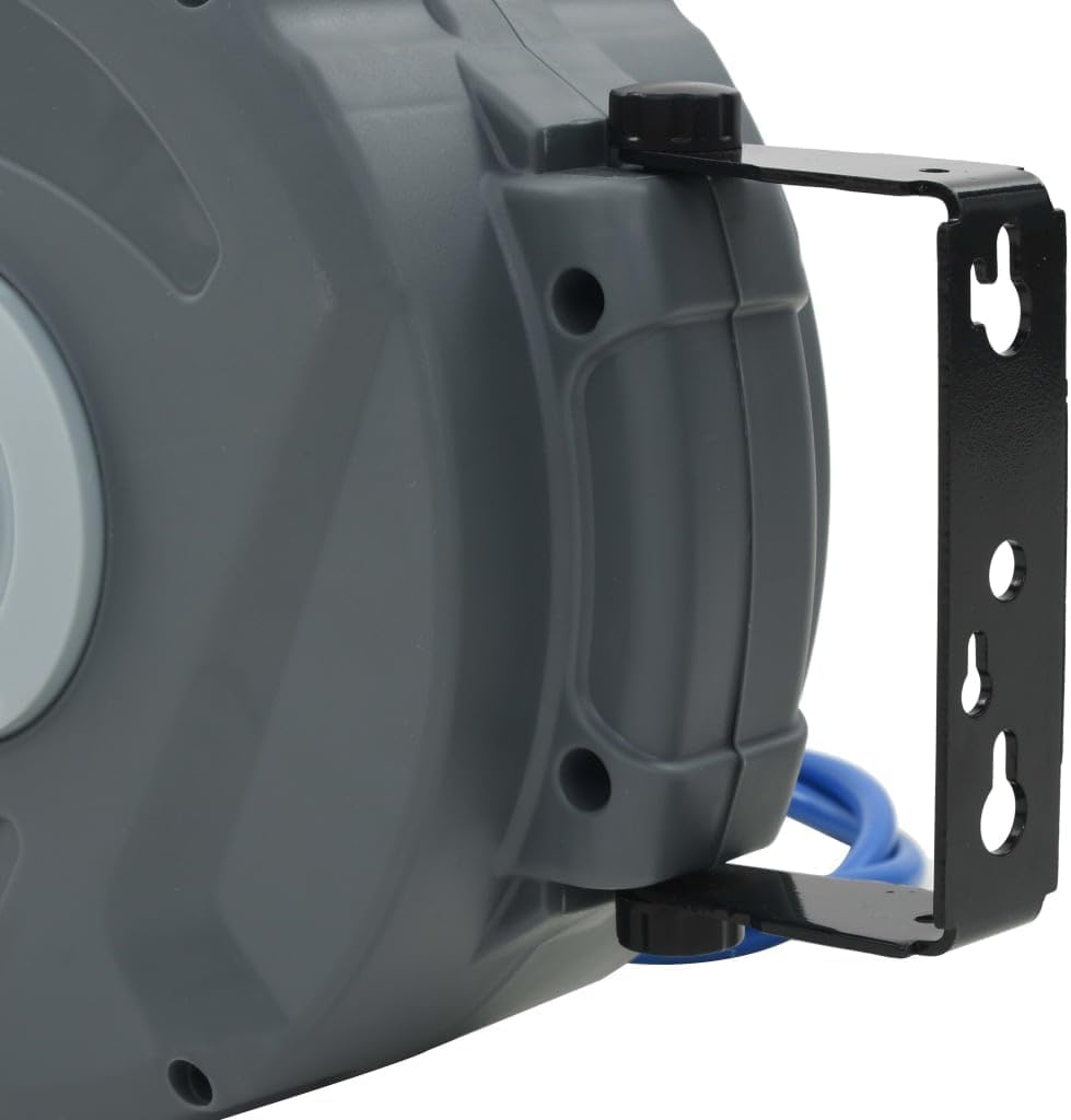 vidaXL Druckluftschlauch Aufroller Automatik Pneumatikschlauch Trommel Schlauchtrommel Schlauchaufro