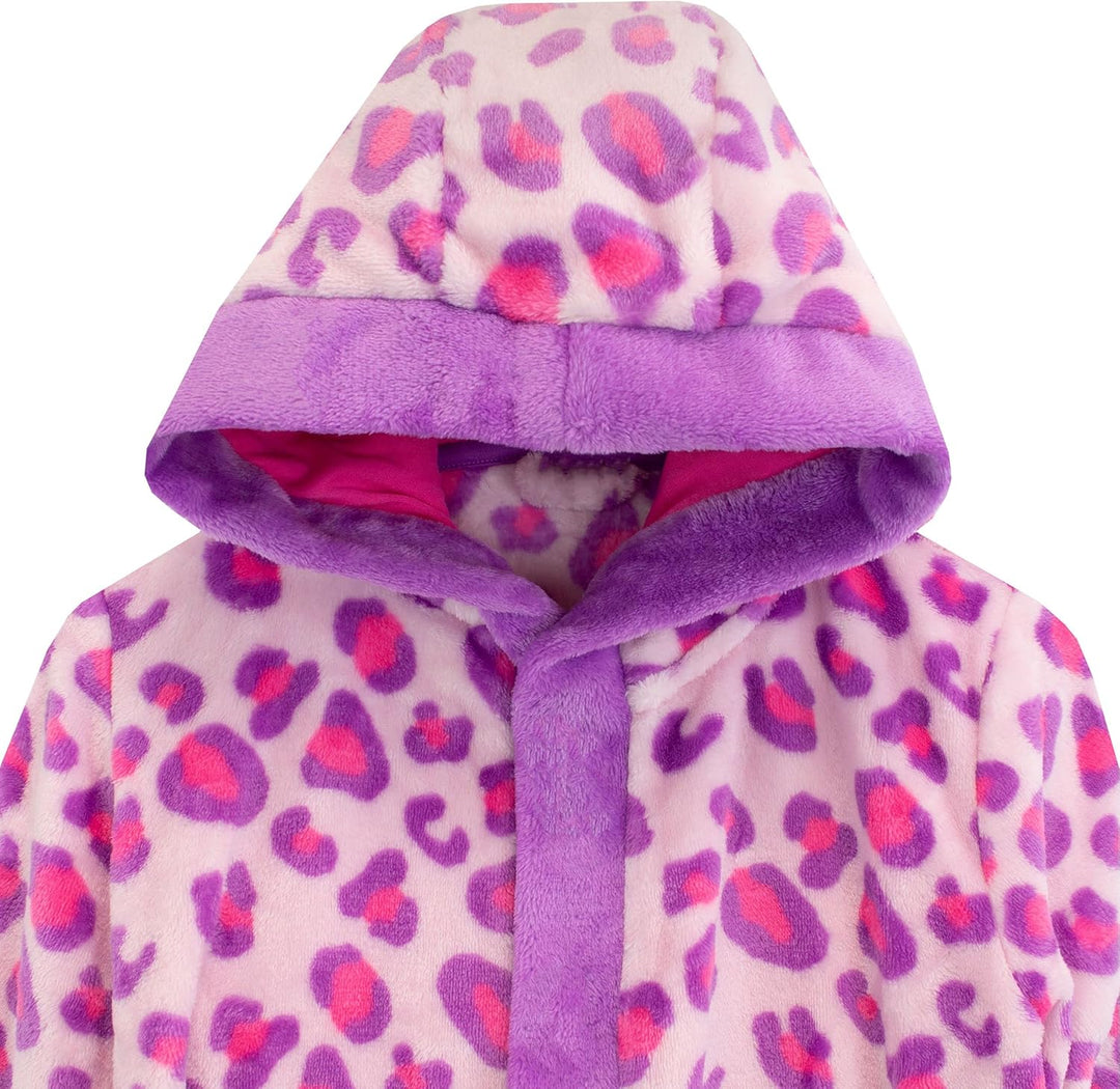 Harry Bear Mädchen Bademantel Tierdruck 152 Blau, 152 Blau