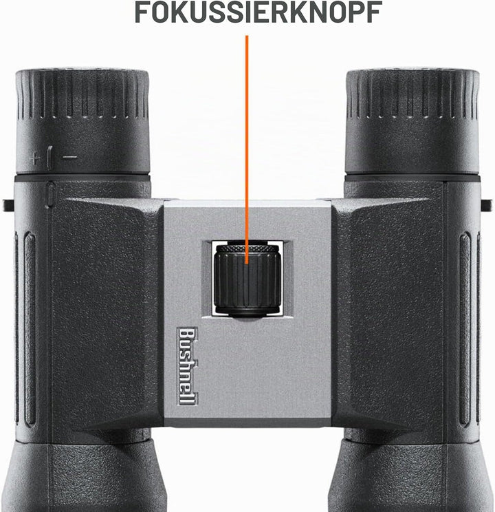 Bushnell - Powerview 2 - Fernglas - 16x32 - Dachkant - Aluminium Metallgehäuse - Mehrschichtvergütun