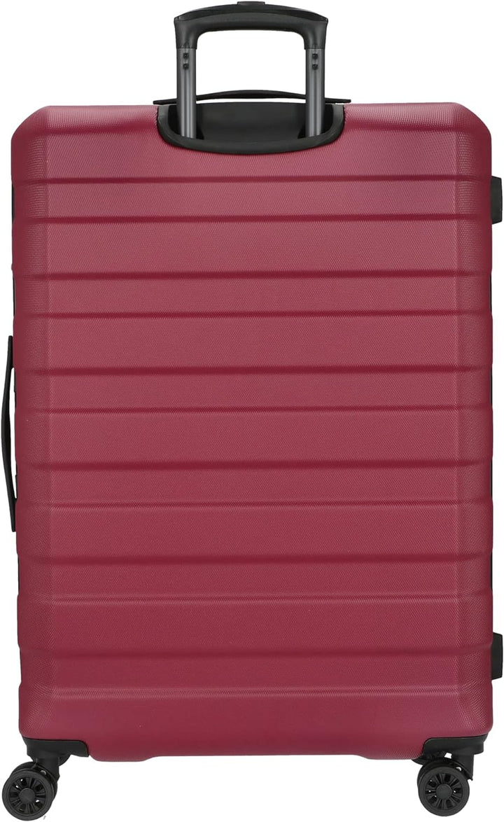 D&N Travel Line 2400-4-Rollen-Trolley L 78 cm pink, Pink