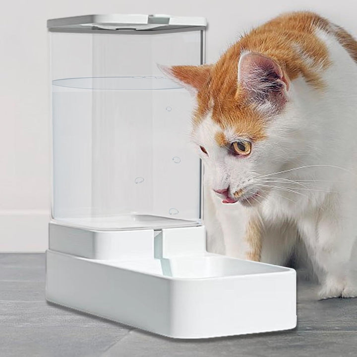 Futterspender Katze, Automatischer Katzenfutterautomat,Automatischer Hundefutterspender, Automatisch