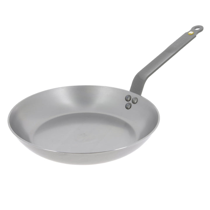 de Buyer - MINERAL B Pfanne aus Stahl - 26 cm - 5610.26, Silber 26 cm Single, 26 cm Single