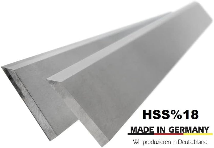 2 Stück 310 x 30 x 3 HSS Hobelmesser ST-1 Revo