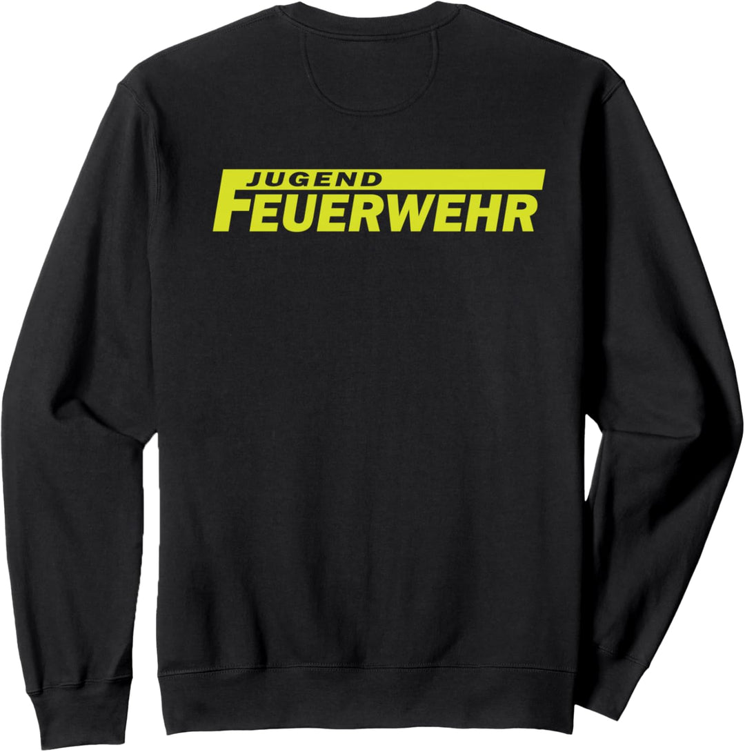 Jugendfeuerwehr Schriftzug auf dem Rücken - Feuerwehr Sweatshirt