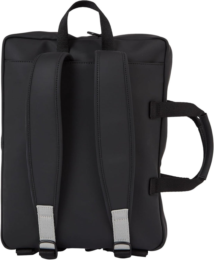 Calvin Klein Herren Gummierte, schlanke Laptoptasche Computertasche, Ck Schwarz