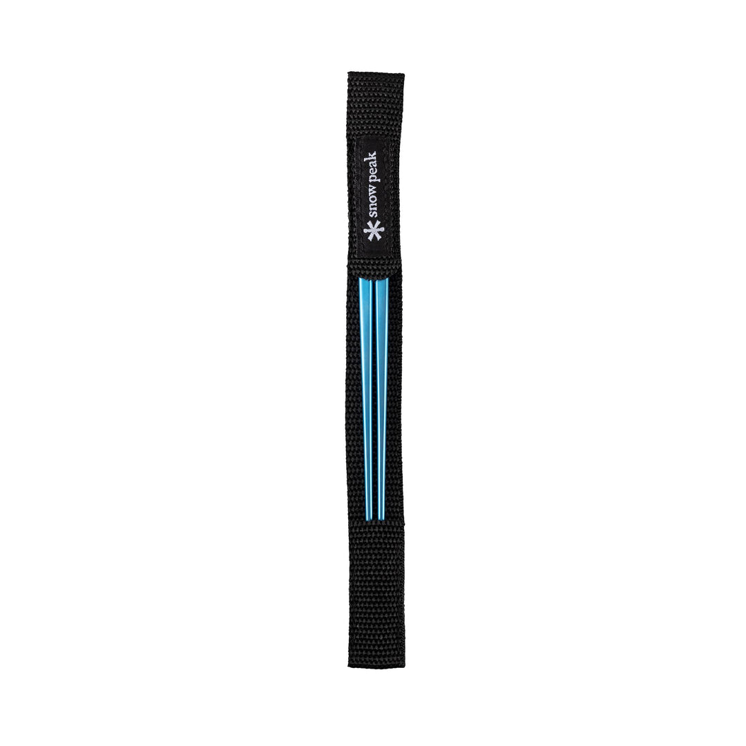 Snow Peak Titanium Chopsticks, Blue, Blue
