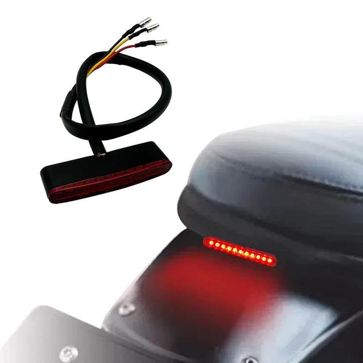 E57 E-geprüft Motorrad E-Bike LED Rücklicht Mini Universal Bremslicht DRL Positionslicht DC12V IP67