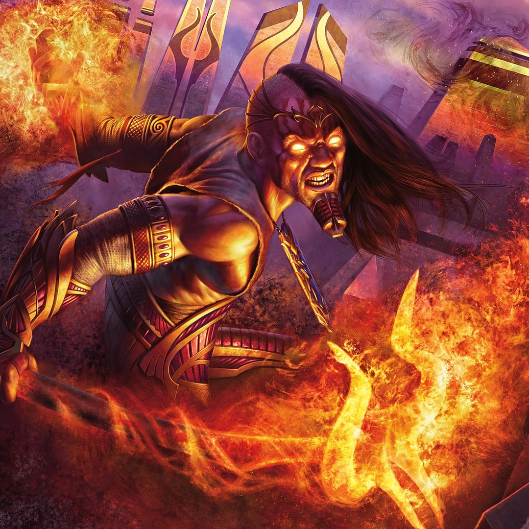 Magic The Gathering Pioneer Challenger Deck 2021 - Mono Burn (rot)