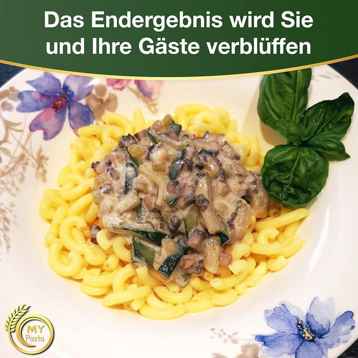 MY Pasta Hörnchen/Maccheroni/Bucatini Zubehör für Pastamaker Pasta Disc Kompatibel mit Philips Pasta