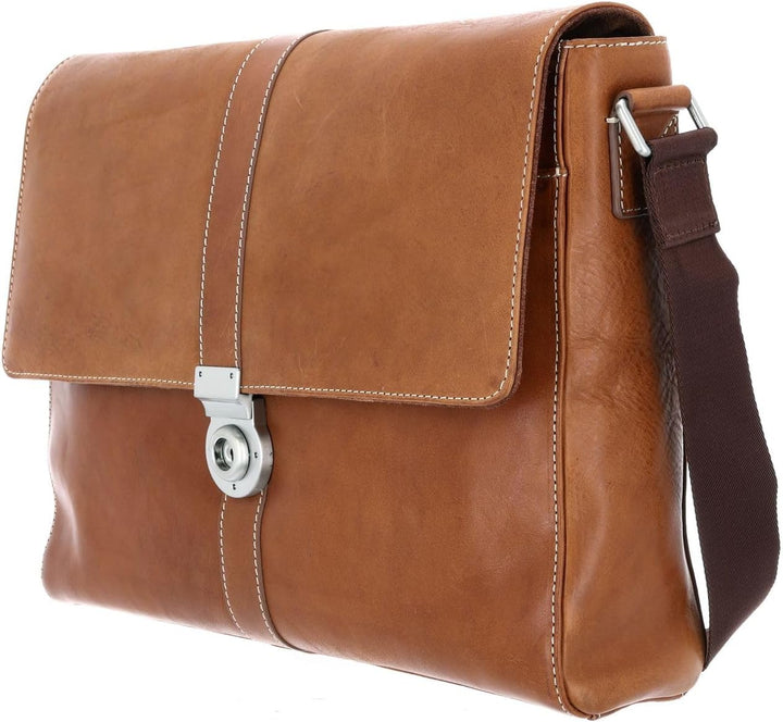 Leonhard Heyden Bergamo Umhängetasche 38 cm Hellbraun Light Brown, Light Brown