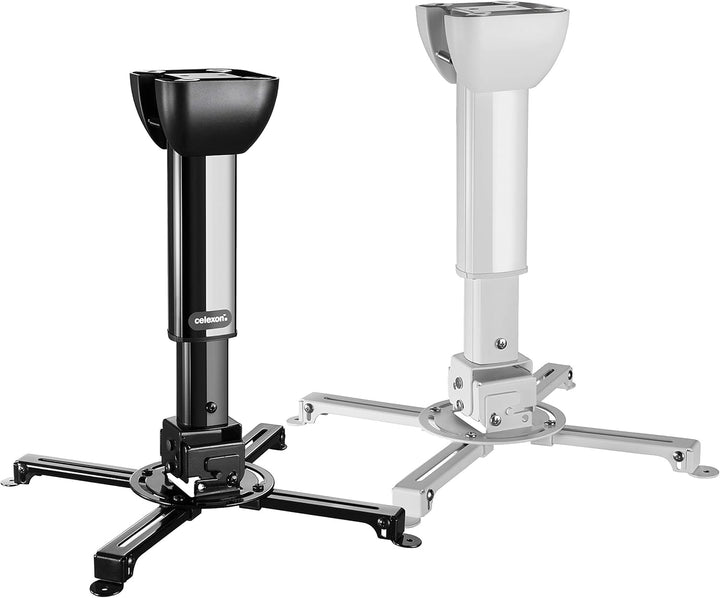 celexon neigbare Beamer-Deckenhalterung weiss Multicel 3040Pro - 30-40cm Deckenabstand - bis 15kg 30