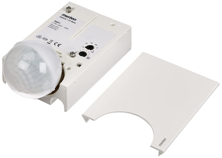 Schneider Electric Merten 565119 Bewegunsgmelder Innen und Aussenbereich ARGUS 110 Basic, IP55, 360°