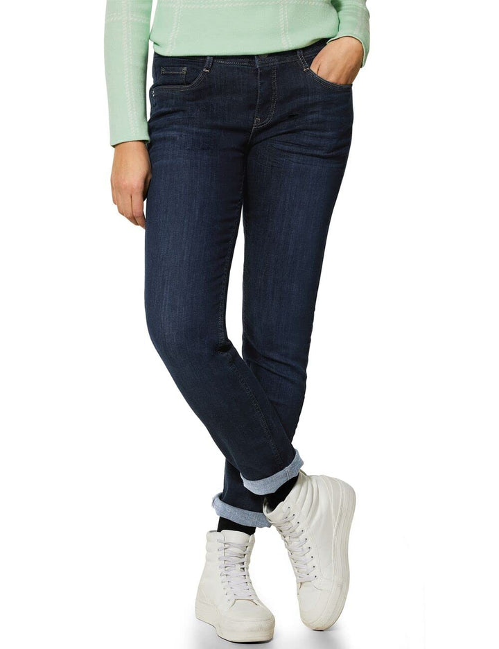 Street One Damen Jeanshose 27W / 30L Blue Rinsed Wash, 27W / 30L Blue Rinsed Wash