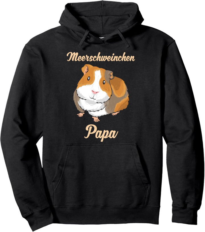 Meerschweinchen Papa Pullover Hoodie