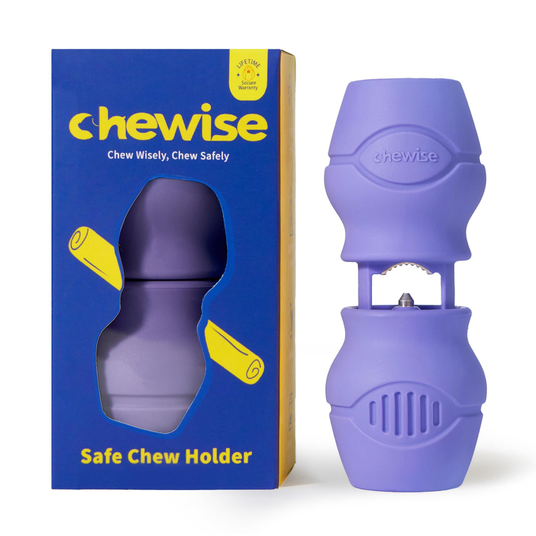 PetClan Chewise Bully Stick Halter – Sicherheit & Robustes Design, BPA-frei, Sicherer Ochsenziemer-H