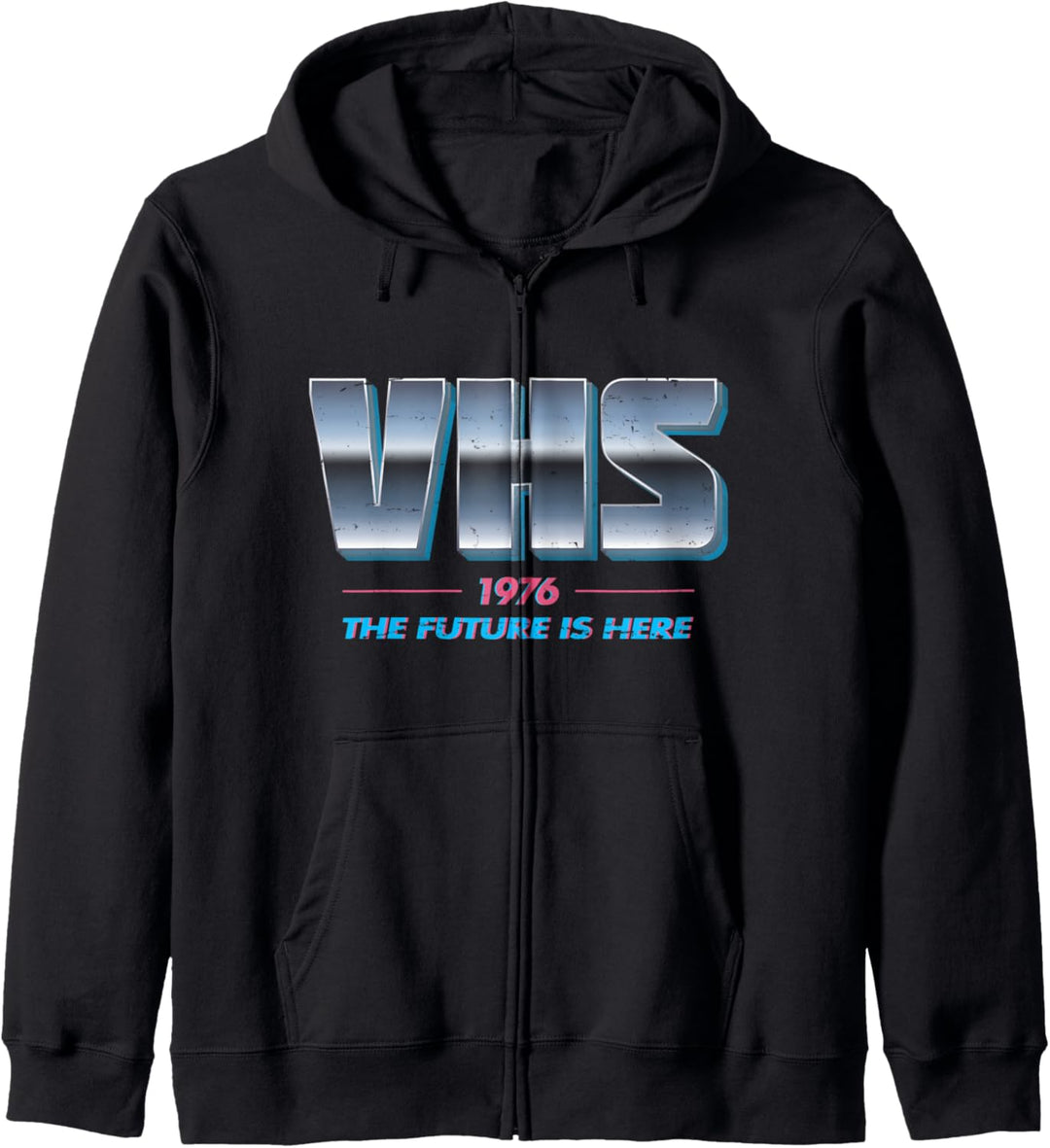 VHS Tape - The Future Is Here - Funny Retro Lover - Video Kapuzenjacke