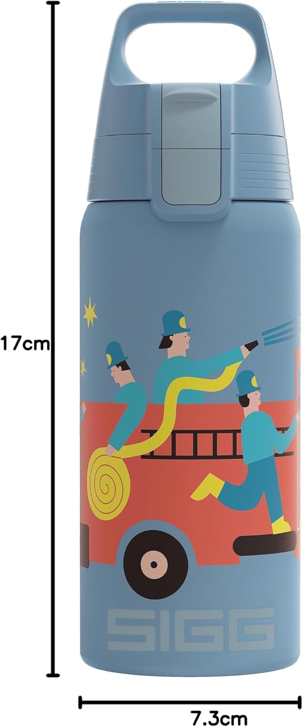 Sigg - Isolierte Trinkflasche Kinder - Shield Therm ONE - Für Kohlensäurehaltige Getränke Geeignet -