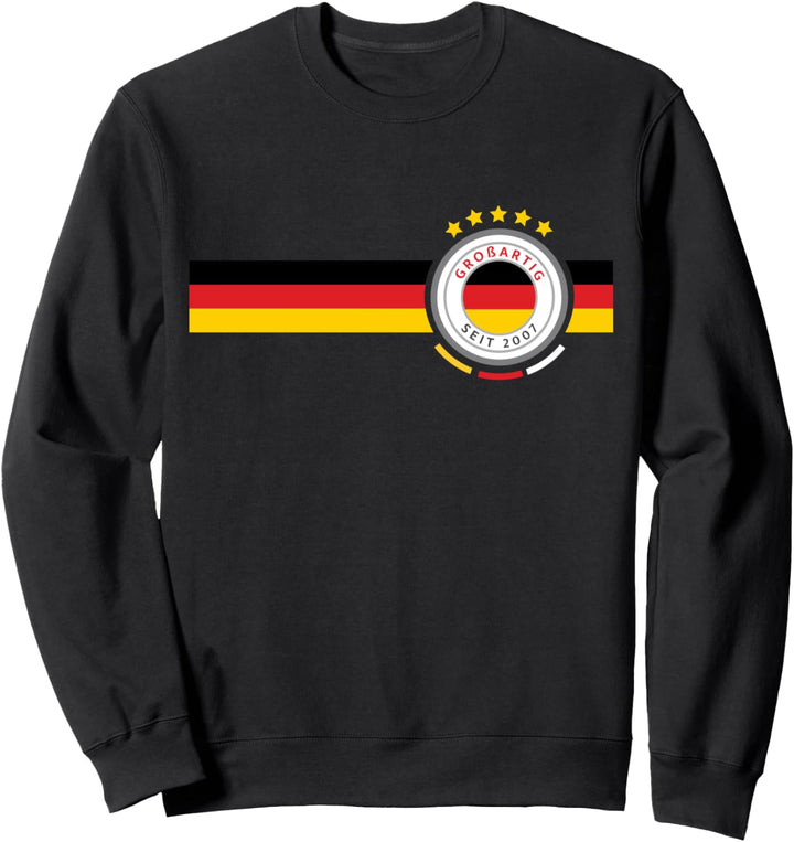 Grossartig Seit 2017 Fussball 14 Geburtstag Geschenk 14 Jahre Sweatshirt