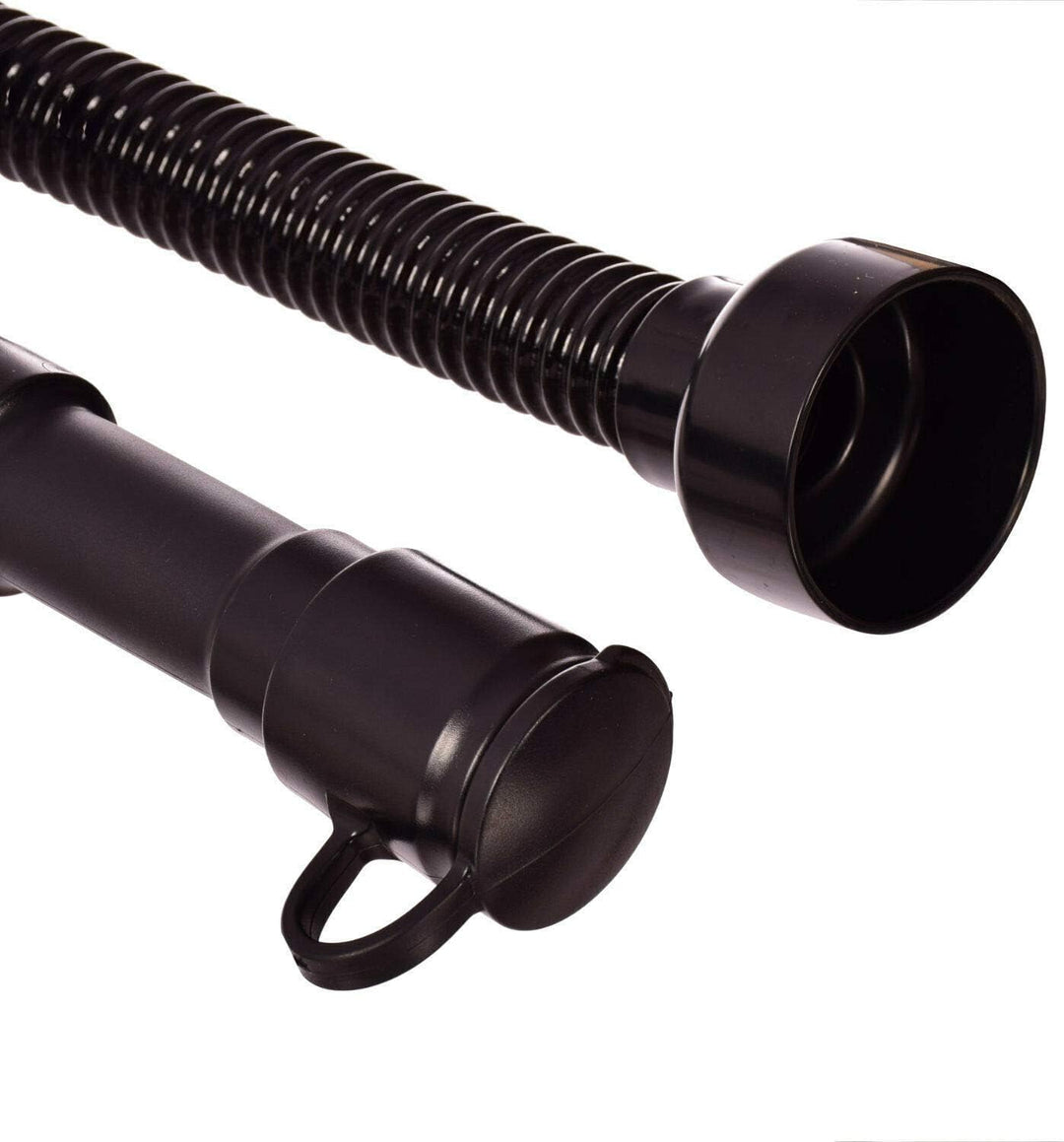 Techkar Ablaufschlauch, Schwarz, 1050 mm, 38 mm Durchmesser, für Karcher B 40/B 60 Scheuersaugmaschi