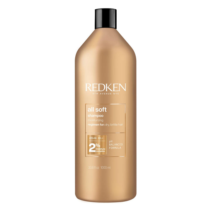 Redken All Soft Shampoo 1 litre 1 l (1er Pack), 1 l (1er Pack)