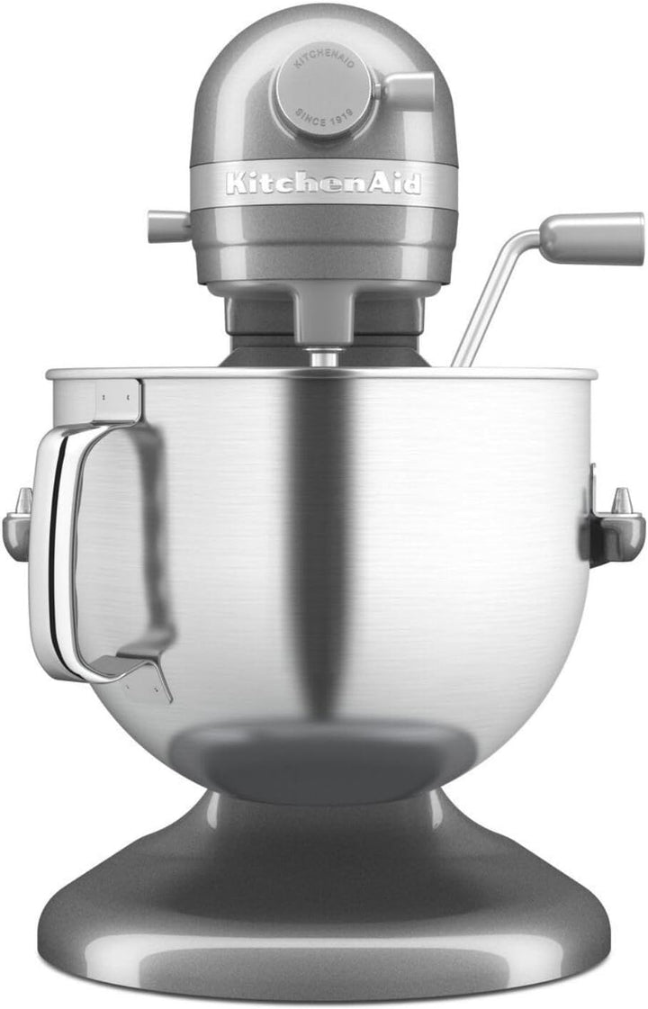 KitchenAid Artisan Küchenmaschine 6,6L Medallion Silber 5KSM70SHXEMS, Silber