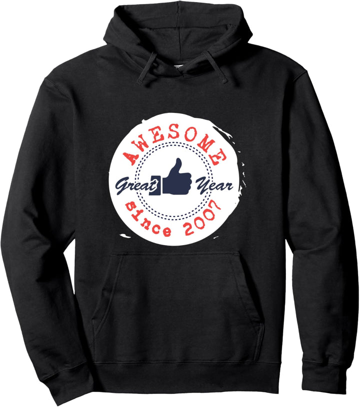 Fantastisch seit 2007 14. Geburtstag Geschenke 14 Jahre alt Pullover Hoodie