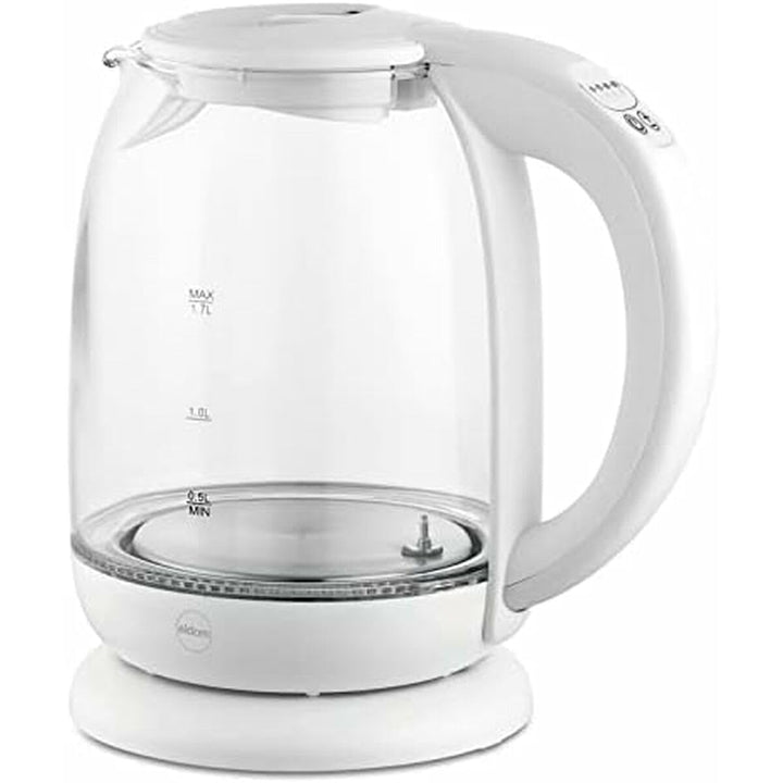 eldom C510 Glas Wasserkocher mit Temperatureinstellung (40°C-100°C) | 1,7 Liter Kapazität | Warmhalt