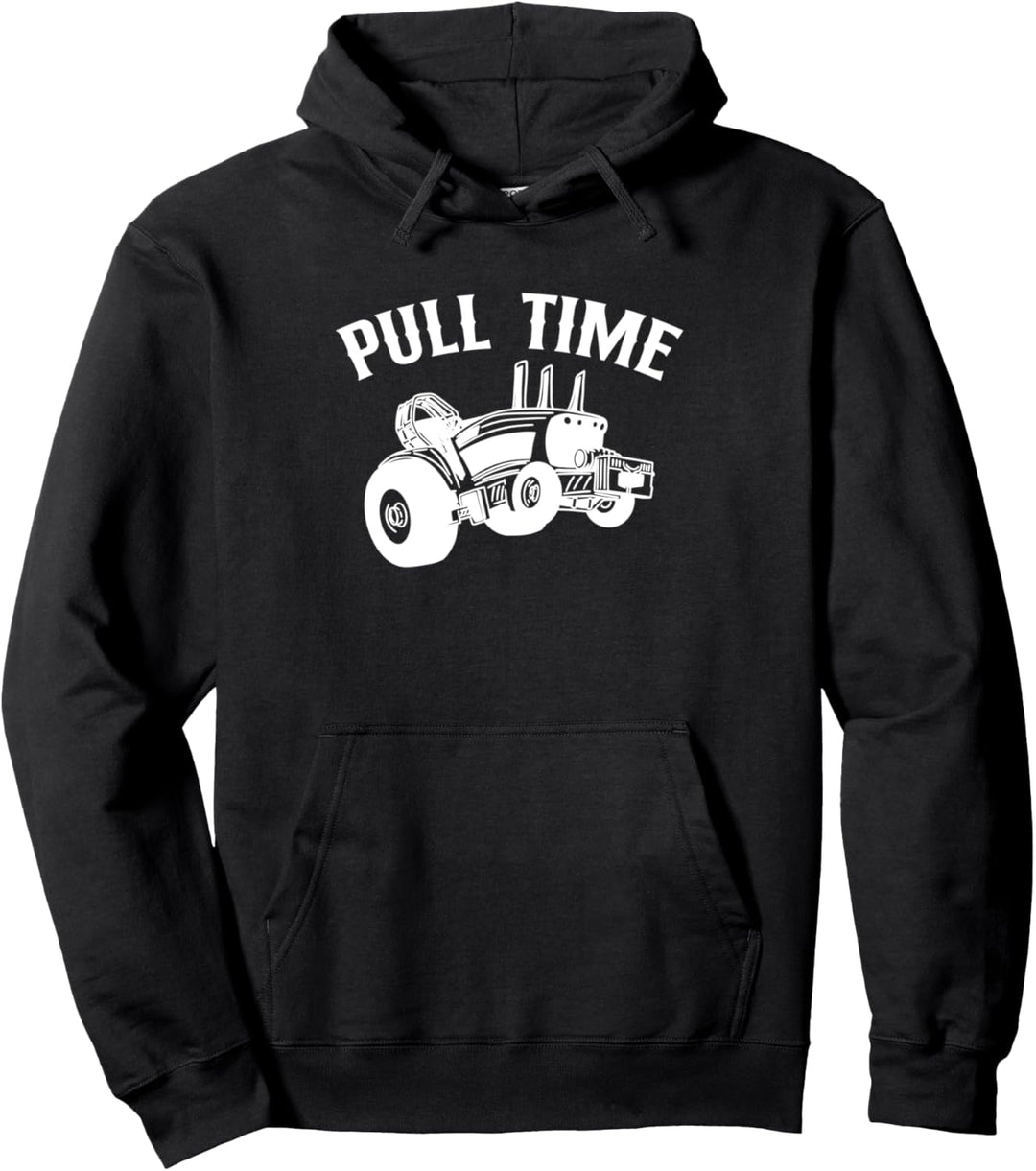 Pull Time Traktor Pulling Landwirt Sport Pullover Hoodie