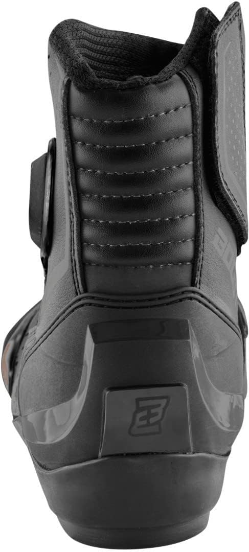 Bogotto Cartagena perforierte Motorrad Stiefel, schwarz, 36 Schwarz 36 EU, Schwarz 36 EU