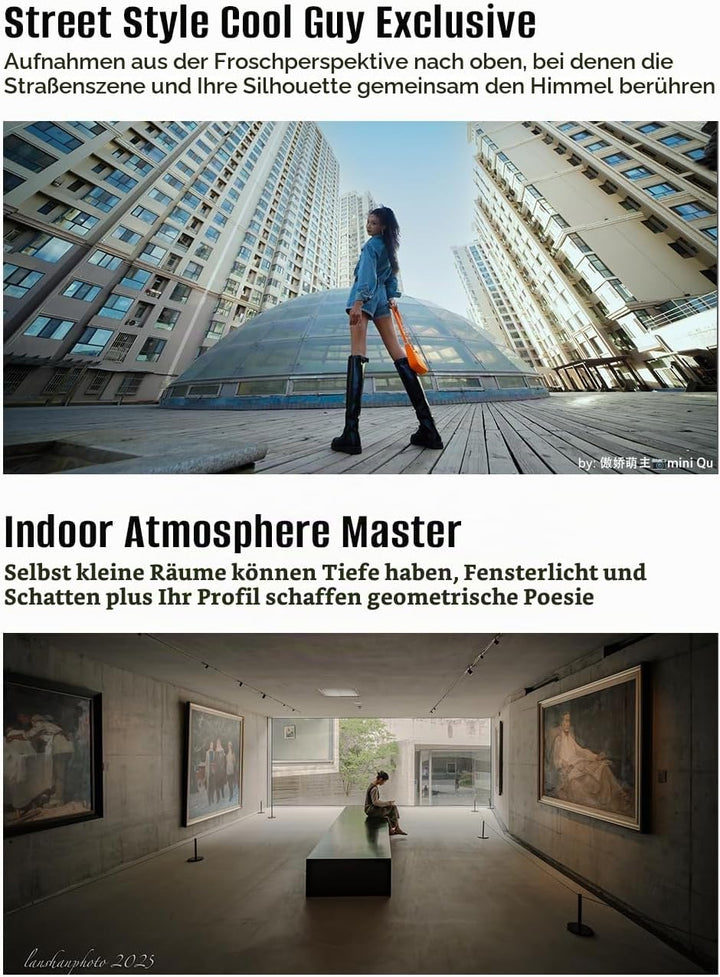 7artisans 10mm F3.5 APS-C Weitwinkel Objektiv für Fuji X, Manueller Fokus Wide-Angle Lens X Mount Ko