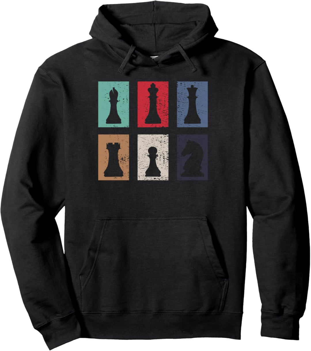 Schachspieler Schach Pullover Hoodie